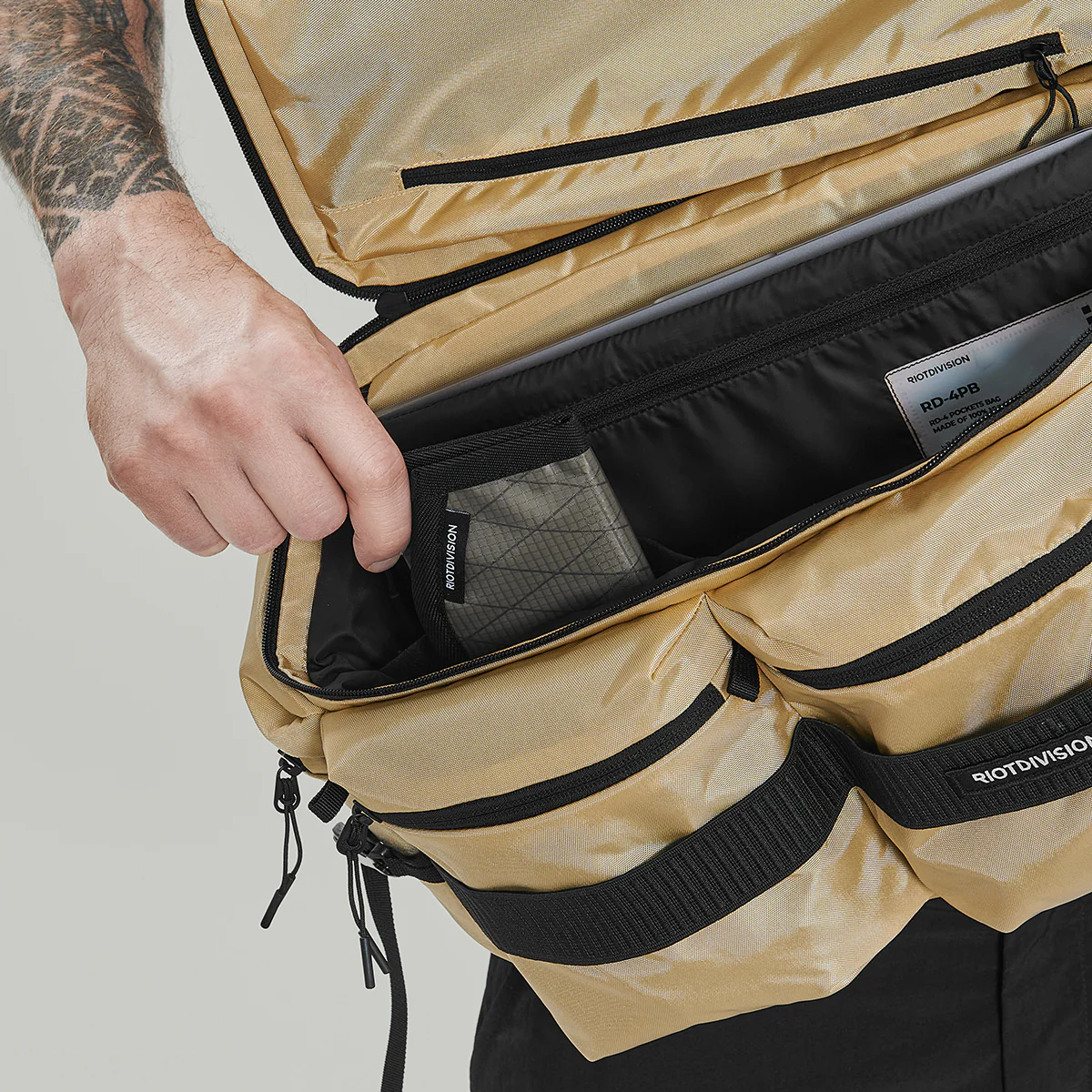 4 Pockets Bag RD-4PB (SS24) SAND - Image 11