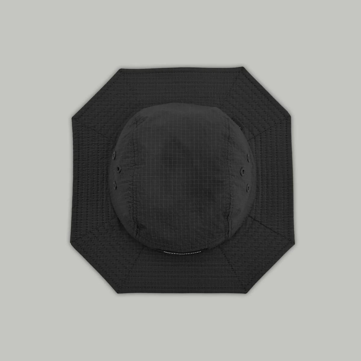 Angular Tactical Boonie Rip-Stop Nylon Hat RD-ATBRSNH BLACK - Image 8