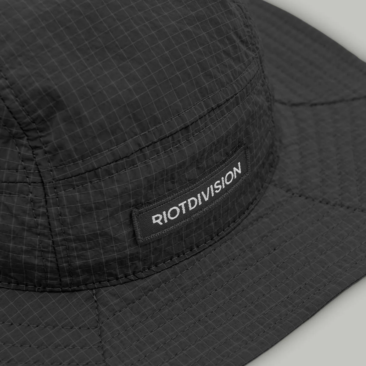 Angular Tactical Boonie Rip-Stop Nylon Hat RD-ATBRSNH BLACK - Image 9