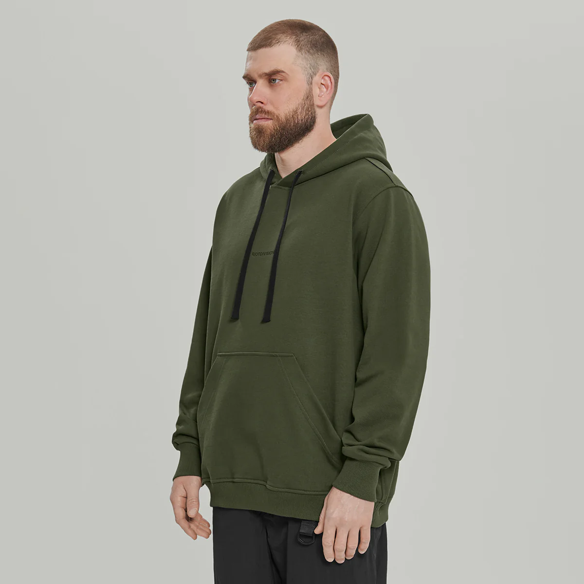 Blank Hoodie #2 RD-BLNKH#2 (SS25) KHAKI - Image 3