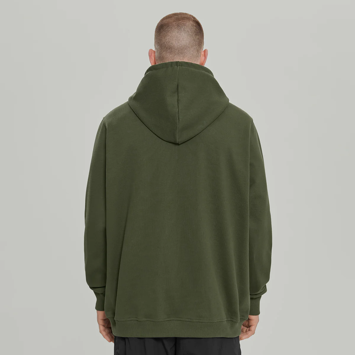 Blank Hoodie #2 RD-BLNKH#2 (SS25) KHAKI - Image 4