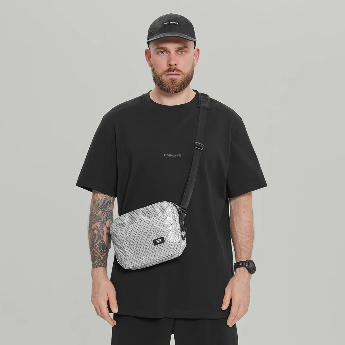 Civil Middle Crossbody Bag Gen.1 RD-CMCB_GEN.1 WHITE - Image 4