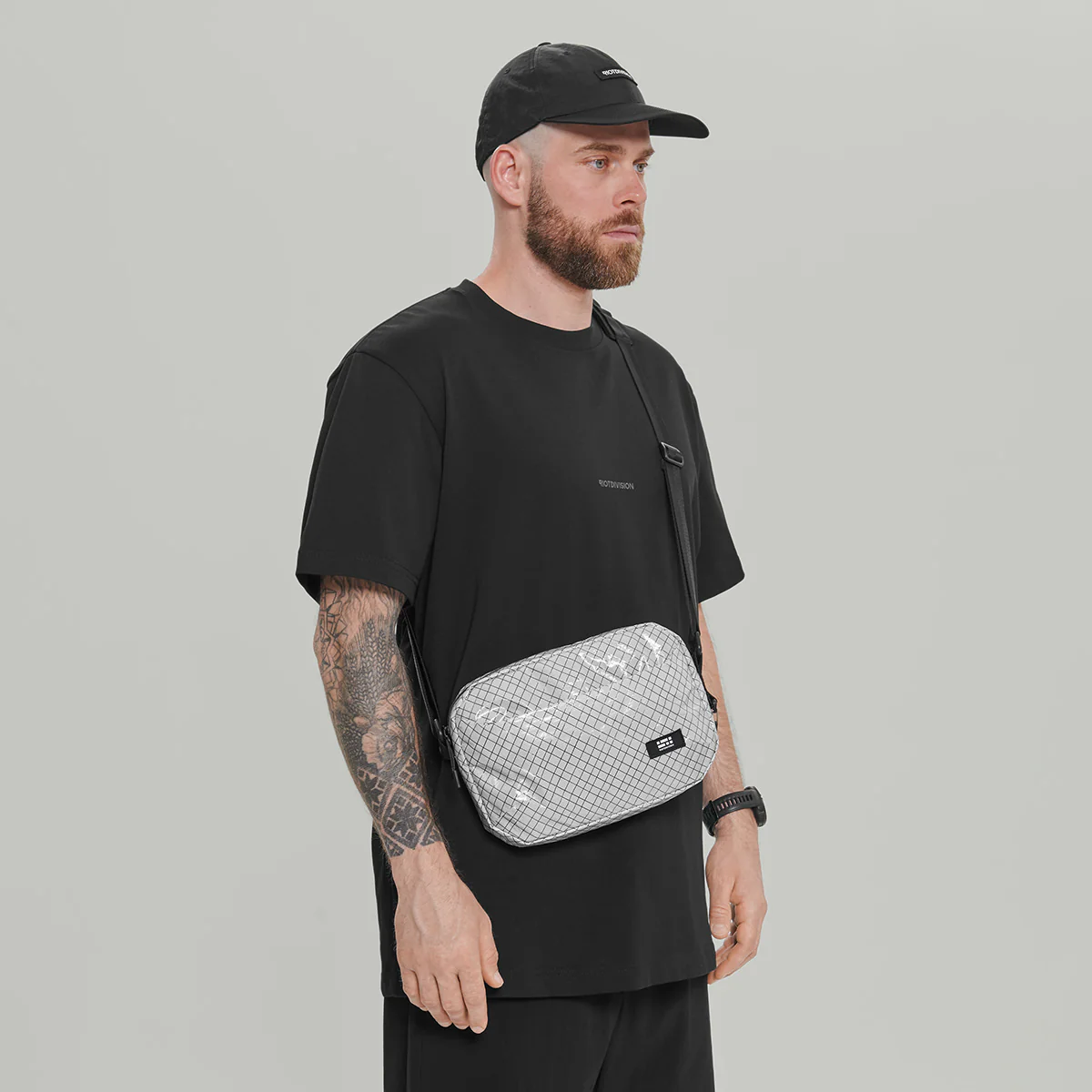 Civil Middle Crossbody Bag Gen.1 RD-CMCB_GEN.1 WHITE - Image 5