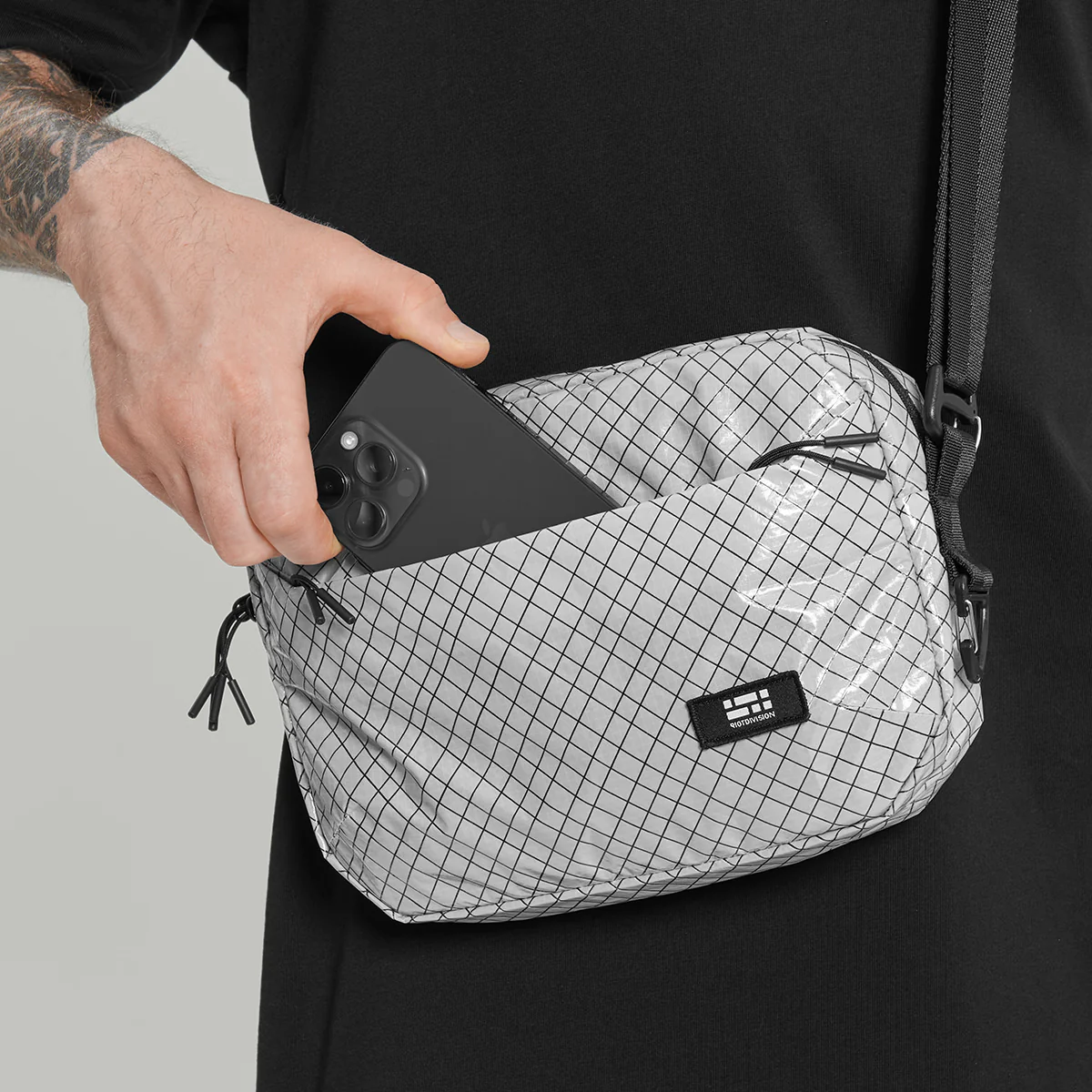Civil Middle Crossbody Bag Gen.1 RD-CMCB_GEN.1 WHITE - Image 8