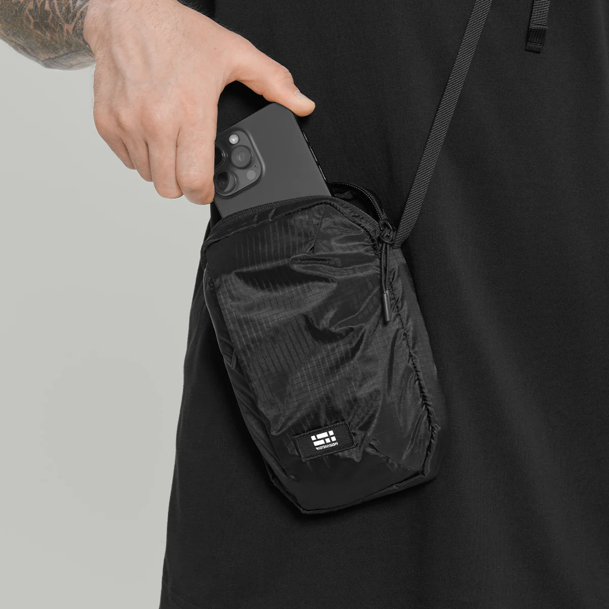 Civil Small Crossbody Bag Gen.1 RD-CSCB_GEN.1 BLACK - Image 12
