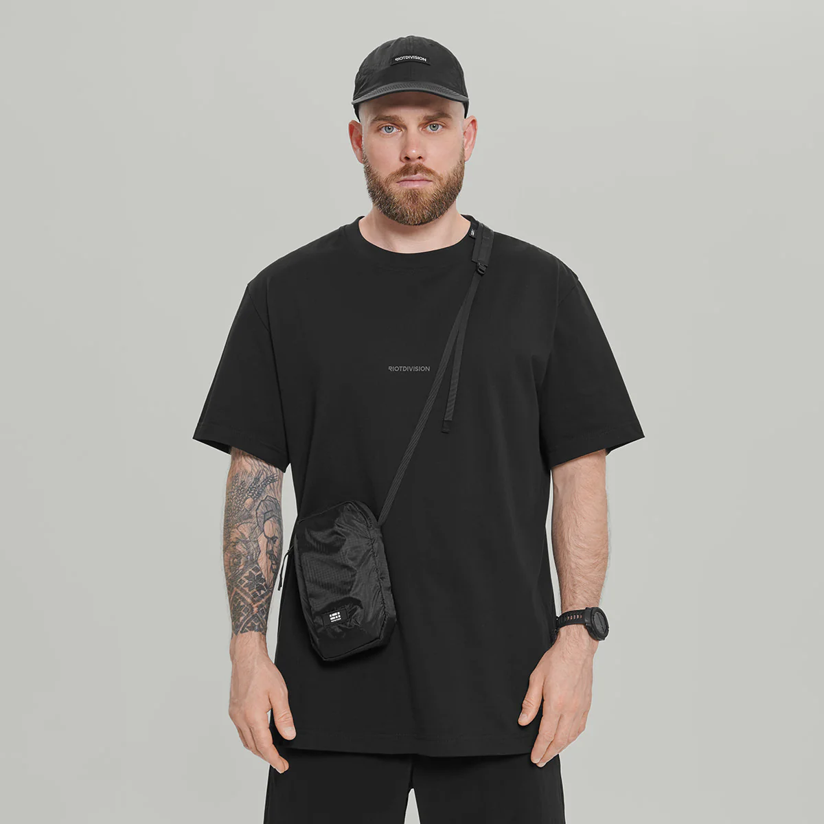 Civil Small Crossbody Bag Gen.1 RD-CSCB_GEN.1 BLACK - Image 8