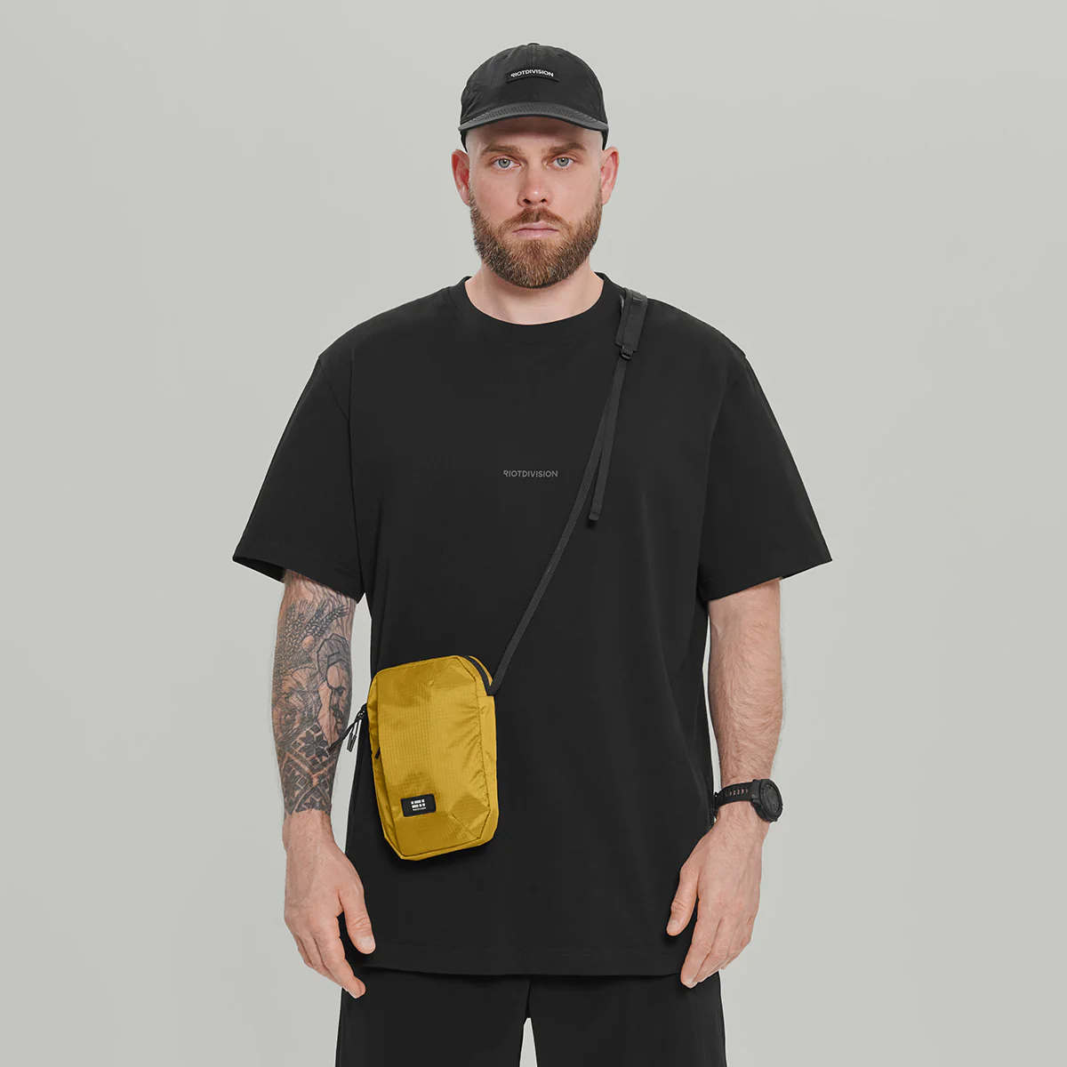 Civil Small Crossbody Bag Gen.1 RD-CSCB_GEN.1 YELLOW - Image 8