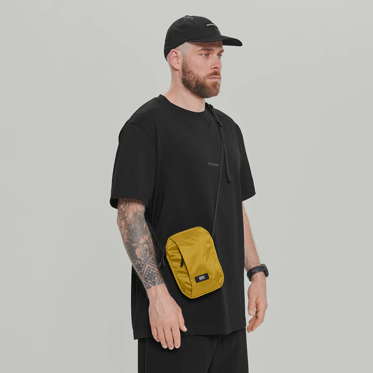 Civil Small Crossbody Bag Gen.1 RD-CSCB_GEN.1 YELLOW - Image 9