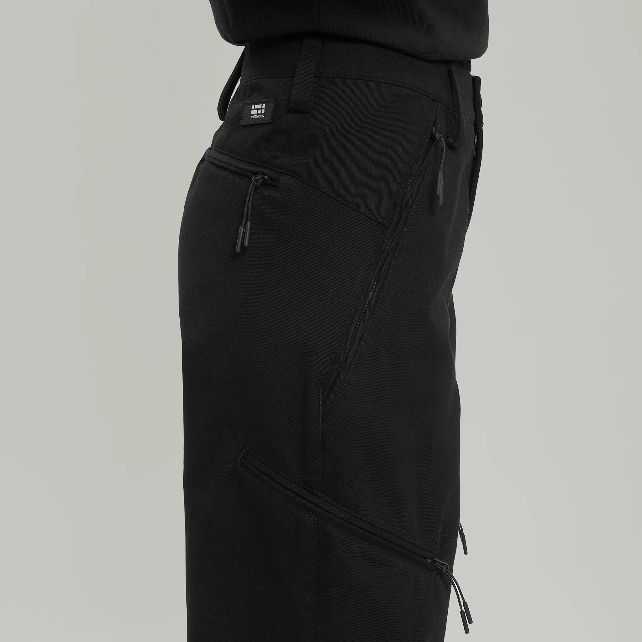 Civil Wide Cargo Cotton Pants Women Gen.2 RD-CWCCPW_GEN.2 BLACK - Image 6