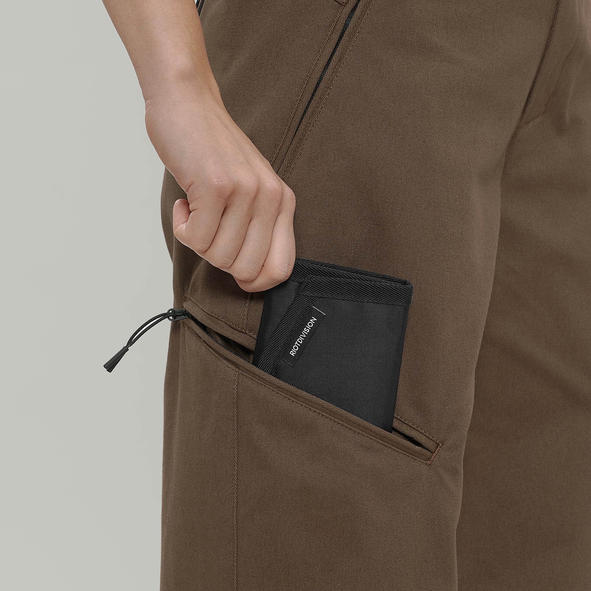 Civil Wide Cargo Cotton Pants Women Gen.2 RD-CWCCPW_GEN.2 BROWN - Image 10
