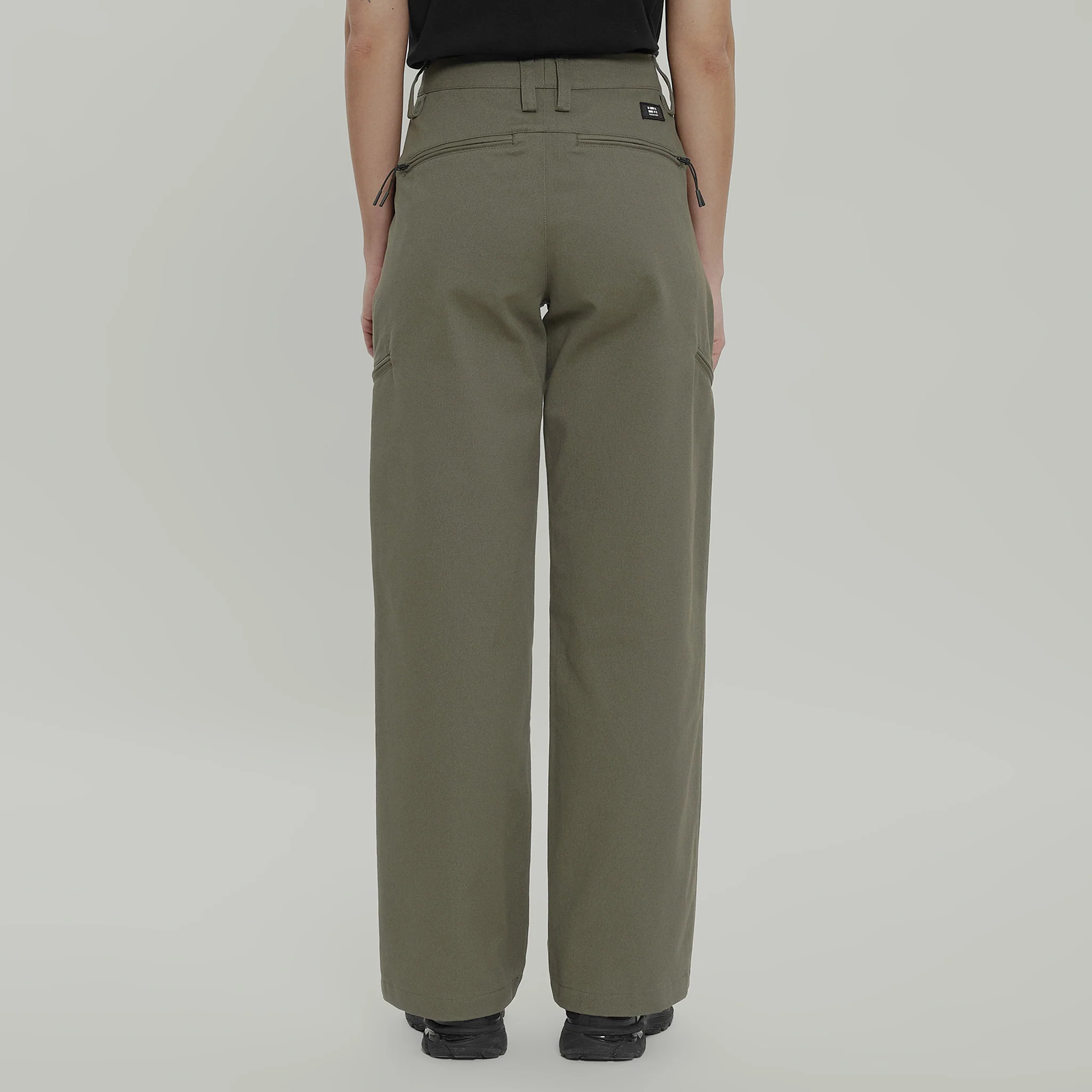 Civil Wide Cargo Cotton Pants Women Gen.2 RD-CWCCPW_GEN.2 KHAKI - Image 4
