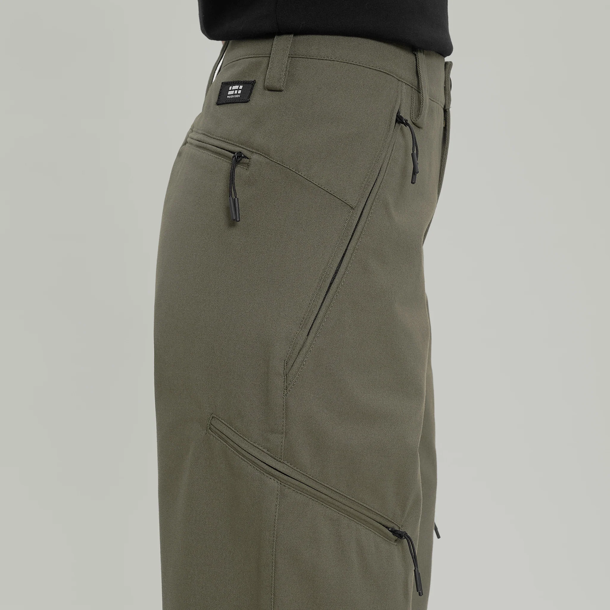 Civil Wide Cargo Cotton Pants Women Gen.2 RD-CWCCPW_GEN.2 KHAKI - Image 6