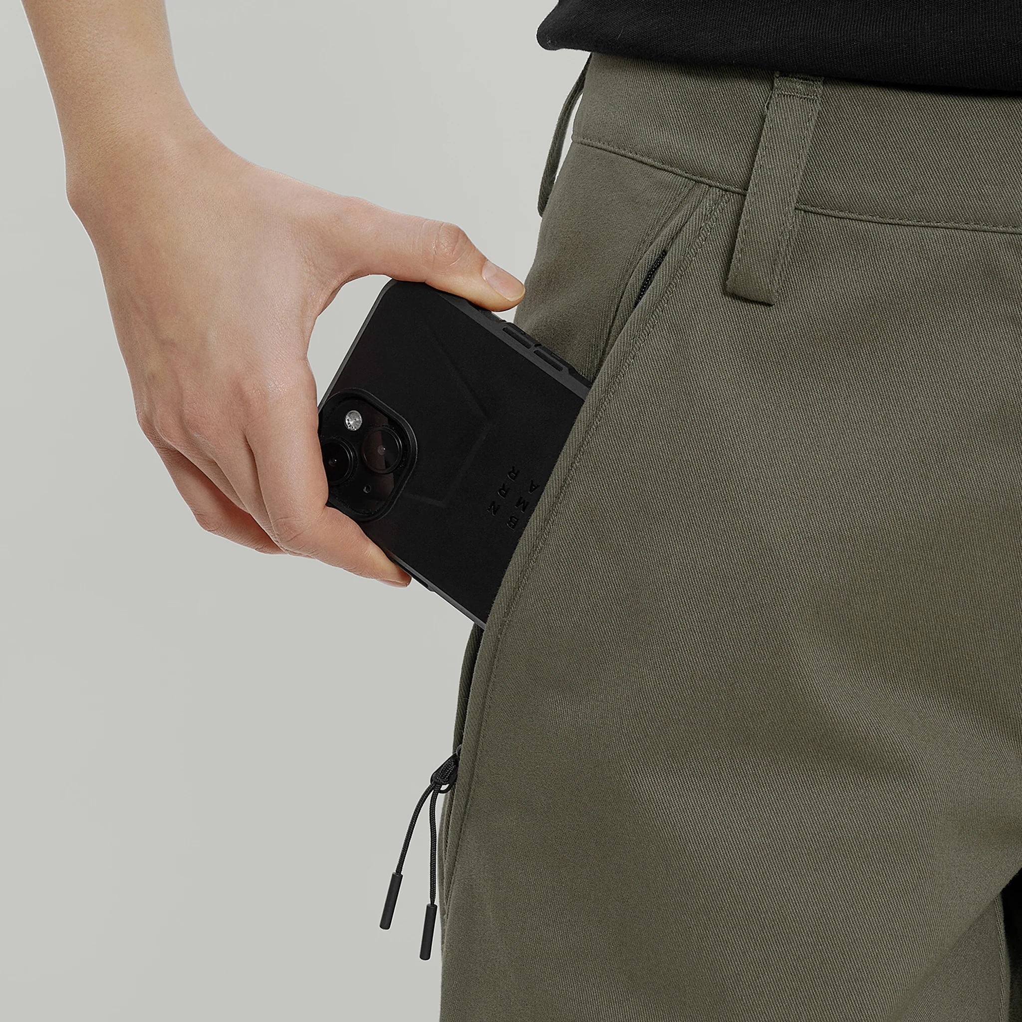 Civil Wide Cargo Cotton Pants Women Gen.2 RD-CWCCPW_GEN.2 KHAKI - Image 8