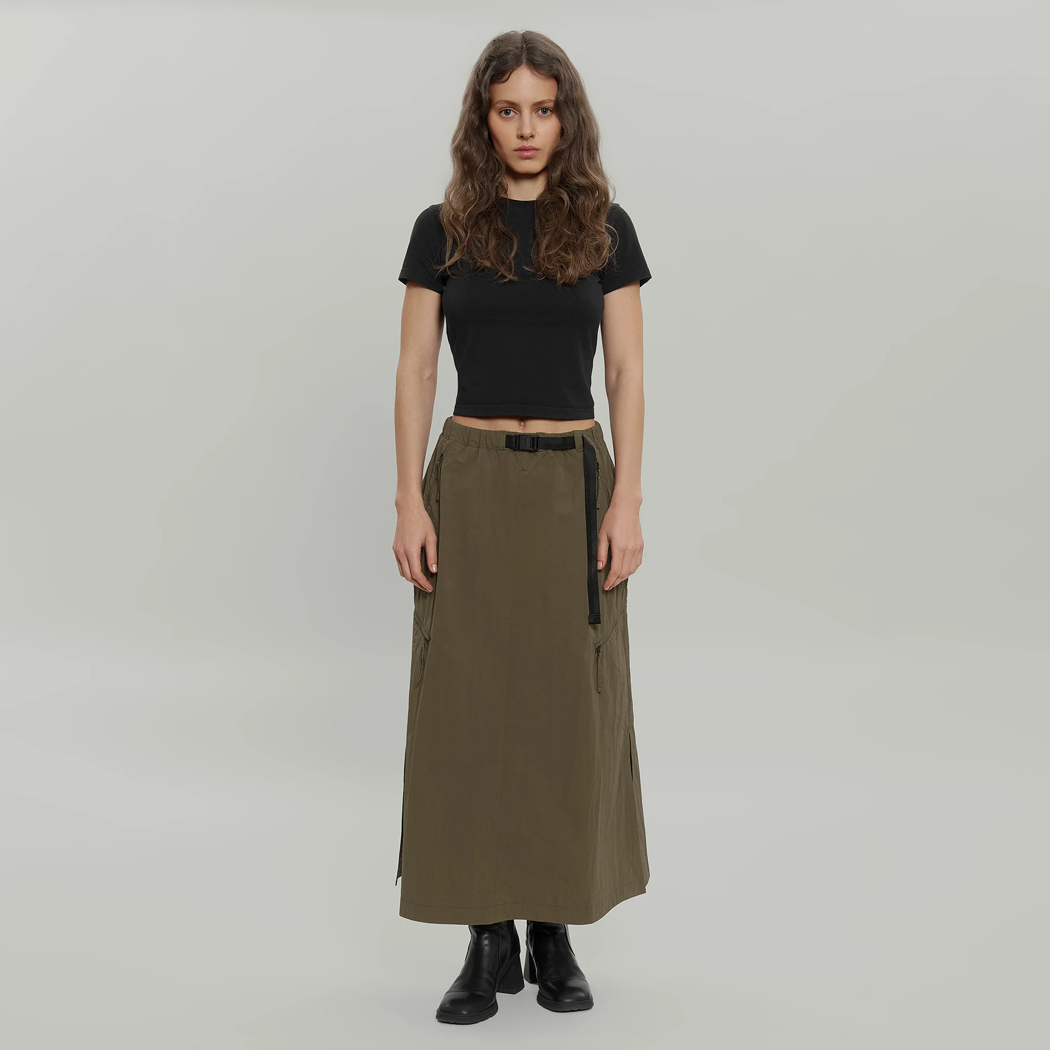 Civil Wide Cargo Long Skirt W Gen.1 RD-CWCLSKRTW_GEN.1 (SS26) BEIGE - Image 6