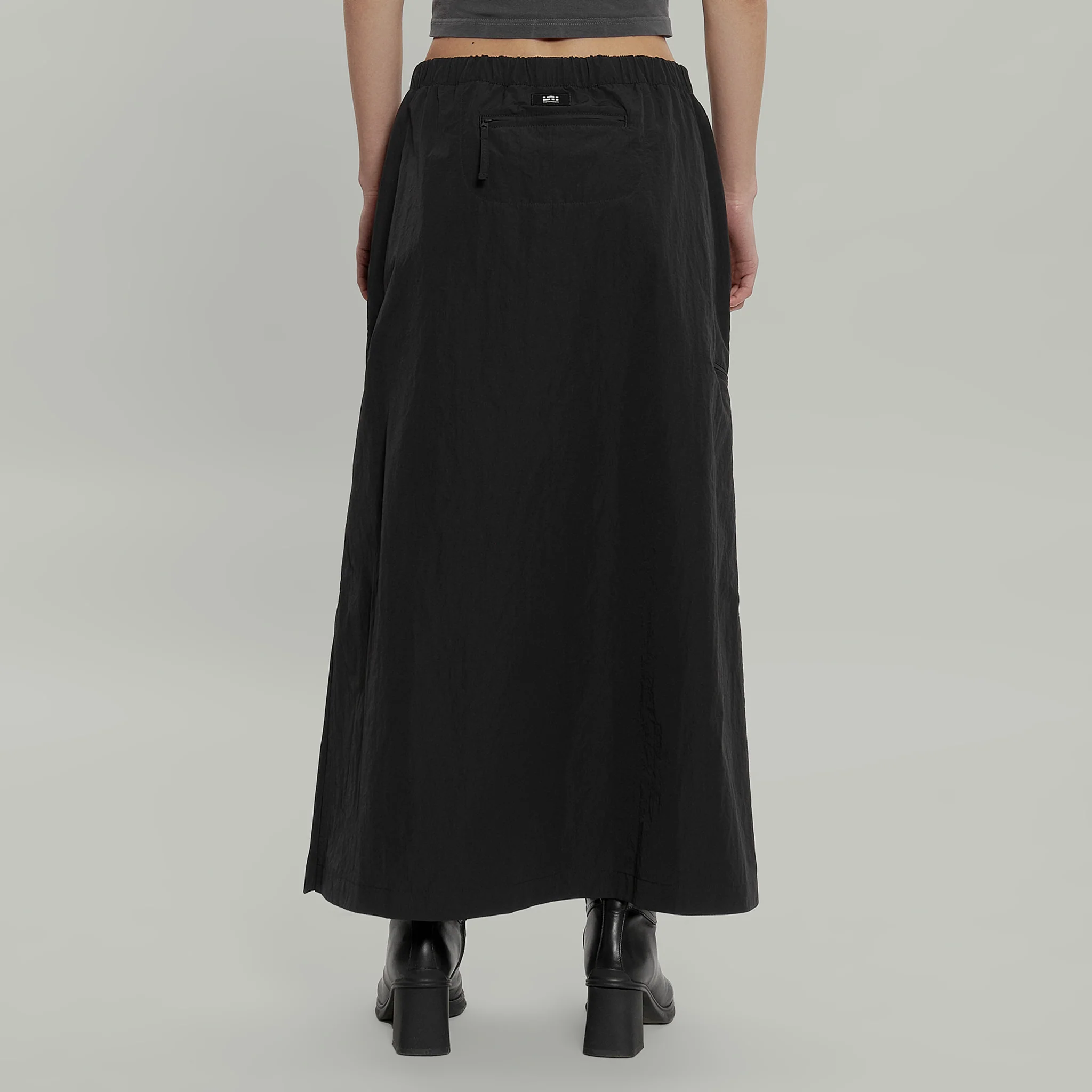 Civil Wide Cargo Long Skirt W Gen.1 RD-CWCLSKRTW_GEN.1 (SS26) BLACK - Image 4