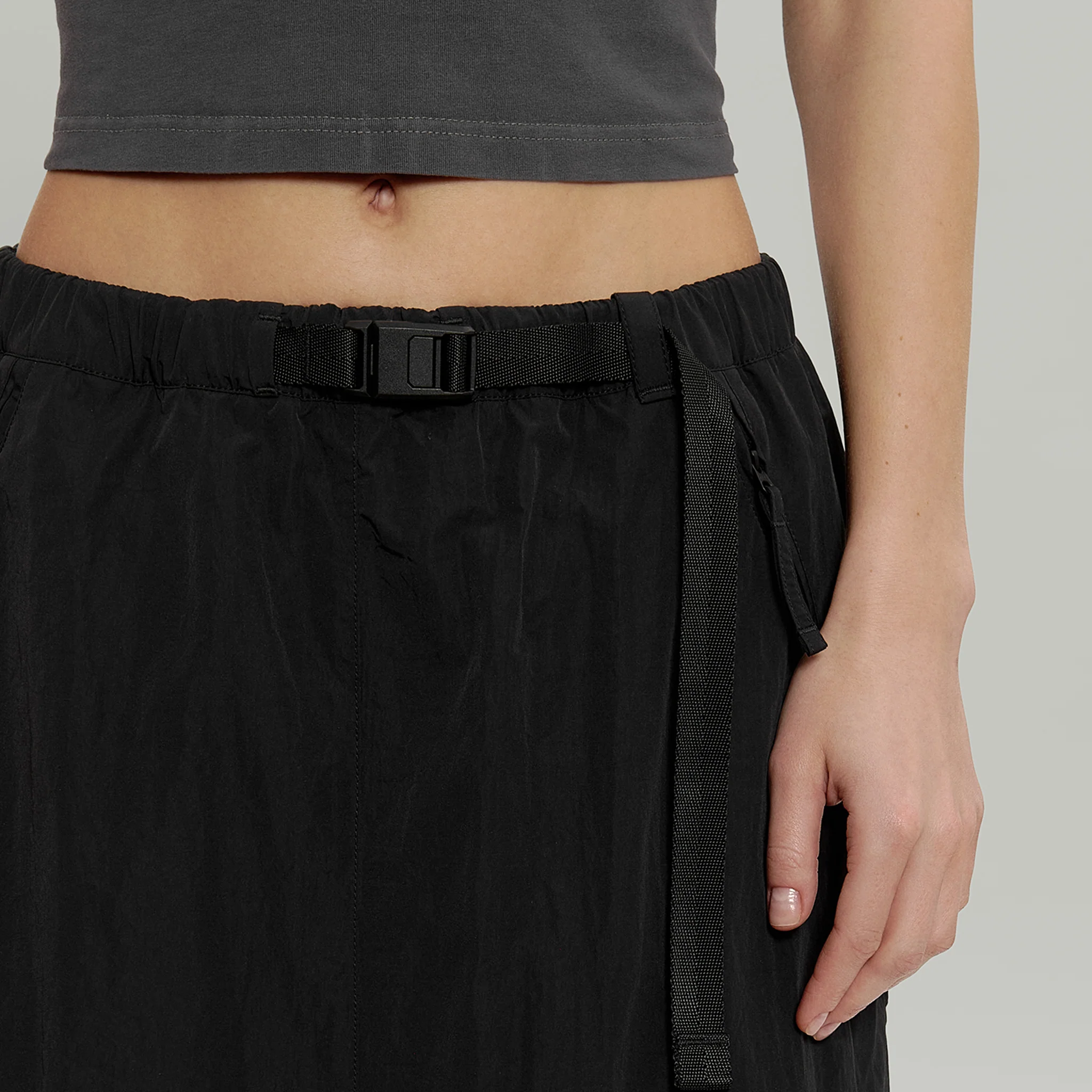 Civil Wide Cargo Long Skirt W Gen.1 RD-CWCLSKRTW_GEN.1 (SS26) BLACK - Image 7