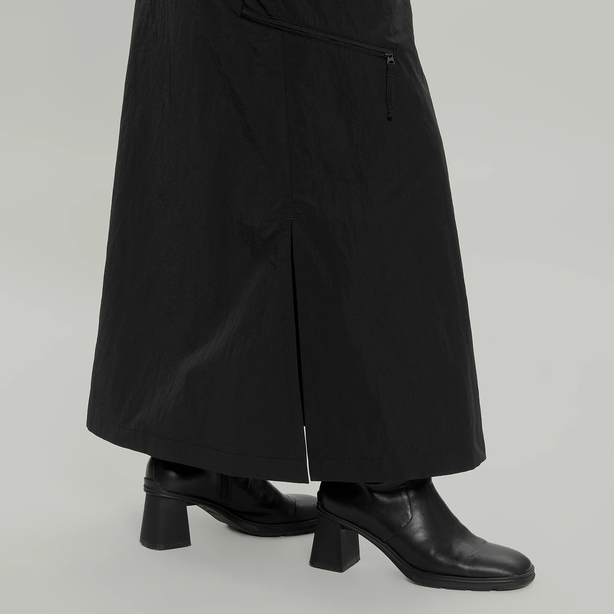 Civil Wide Cargo Long Skirt W Gen.1 RD-CWCLSKRTW_GEN.1 (SS26) BLACK - Image 8