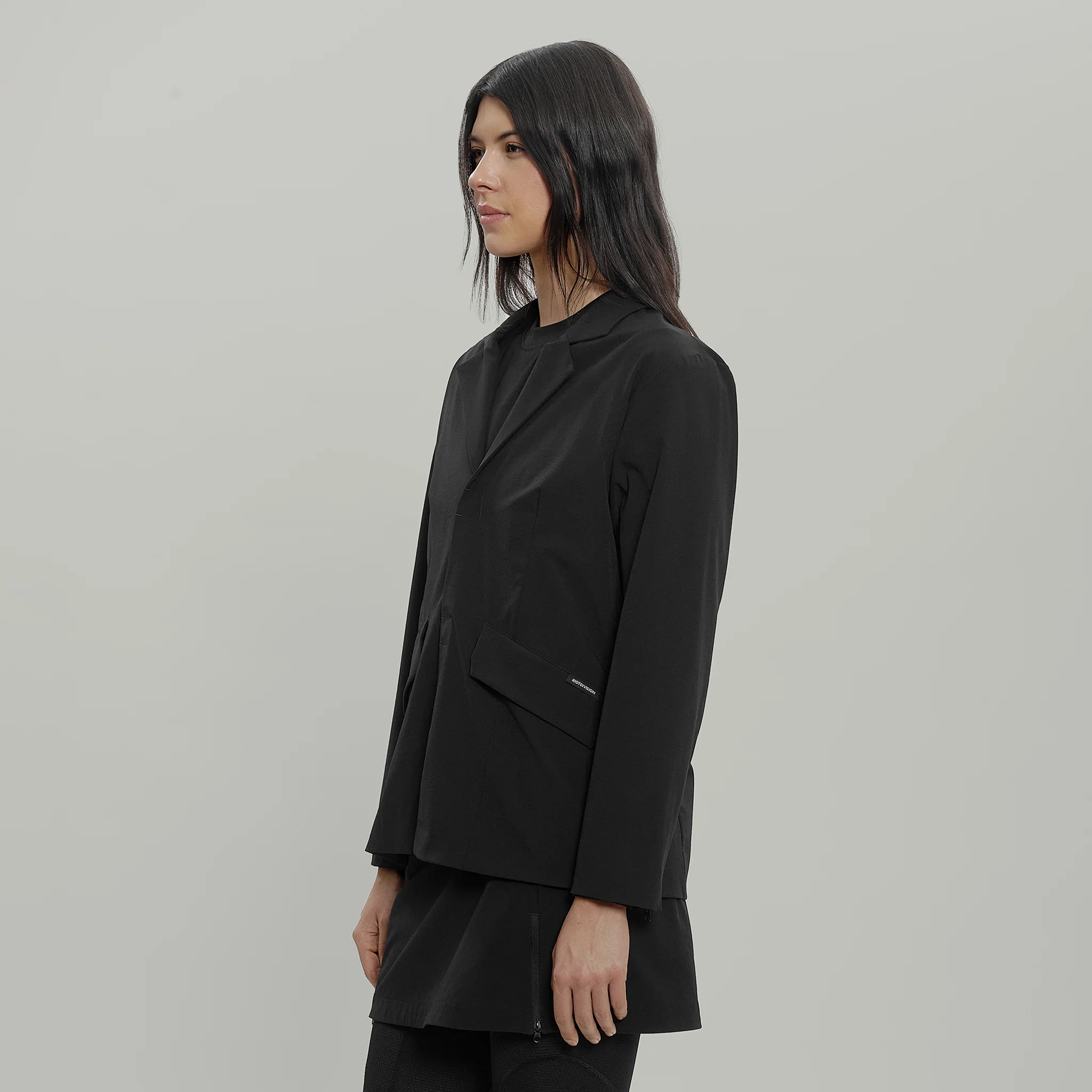 Civil Women Blazer Gen.2 RD-CWB_GEN.2 (SS26) BLACK - Image 3