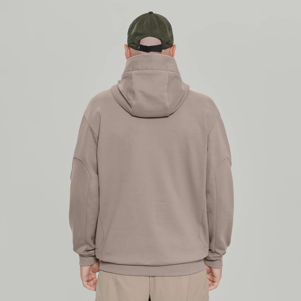 Continuum Hoodie Gen.1 RD-CNTNUMH_GEN.1 BEIGE - Image 4