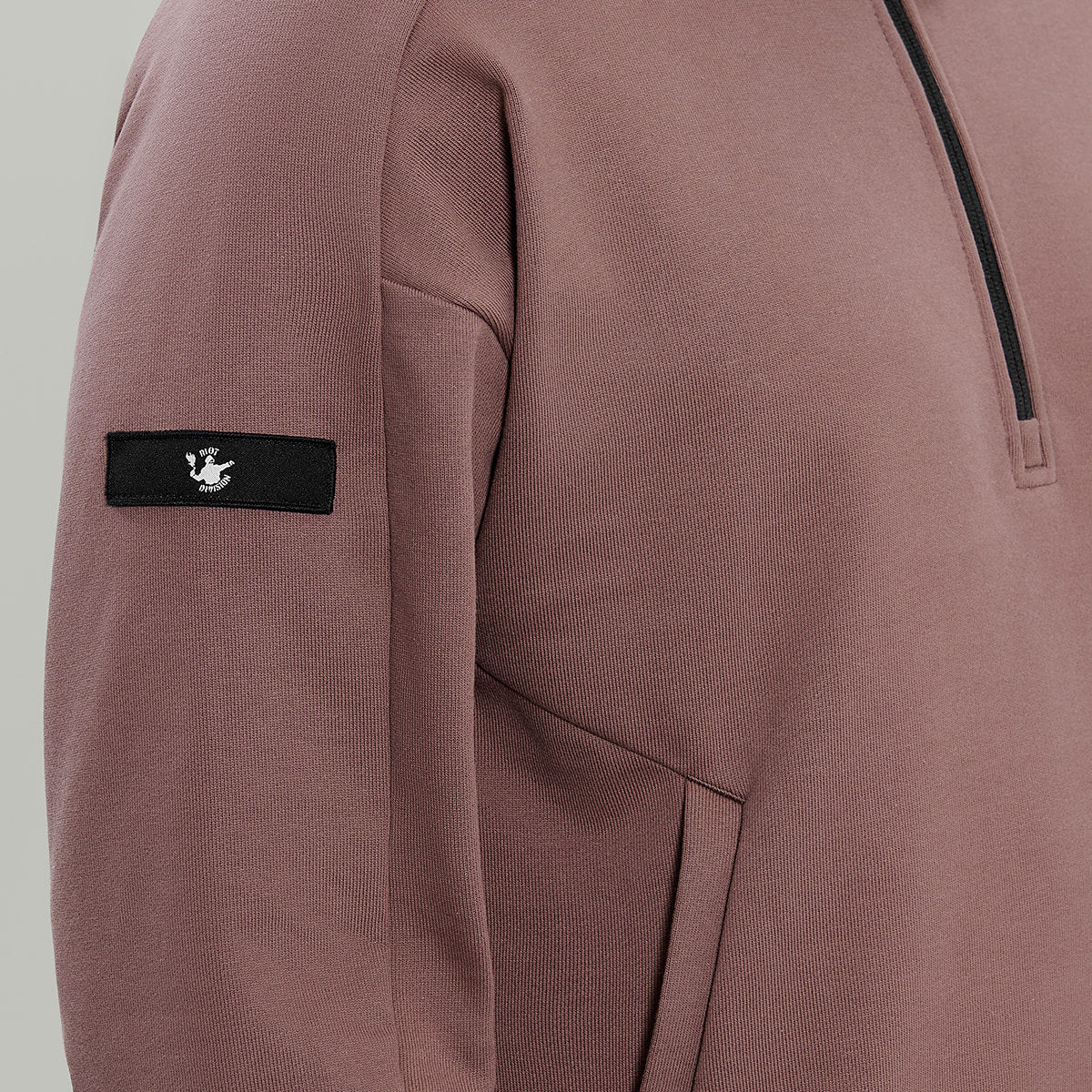 Half Zip Sweatshirt Gen.1 RD-HLFZPSS_GEN.1 PINK - Image 7
