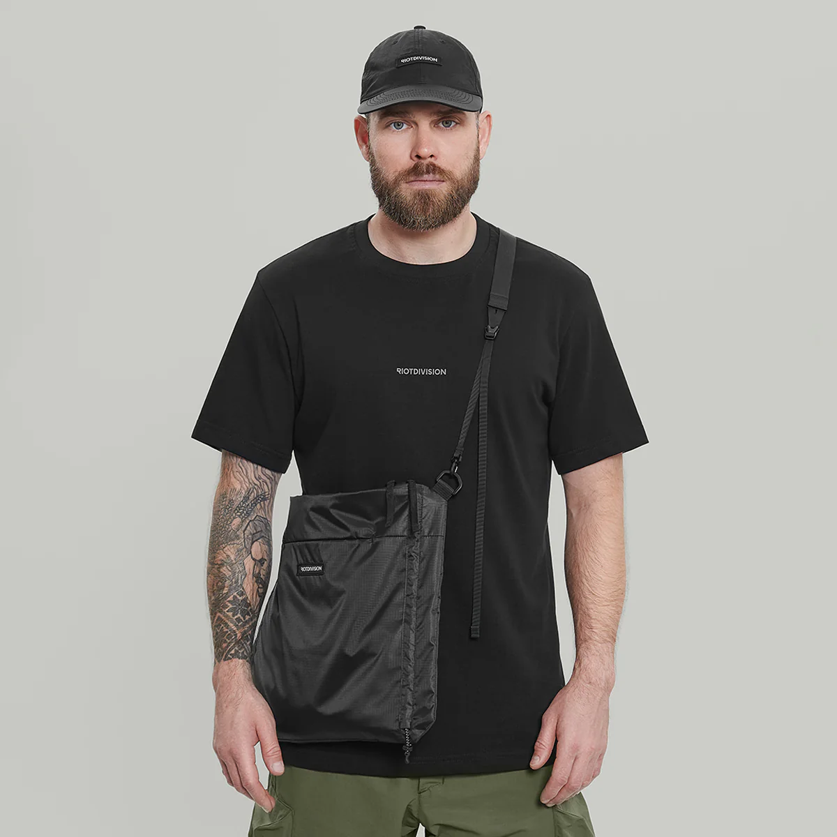 Lightweight Adjustable Length Bag Gen.1 RD-LALB_GEN.1 (SS25) BLACK - Image 6