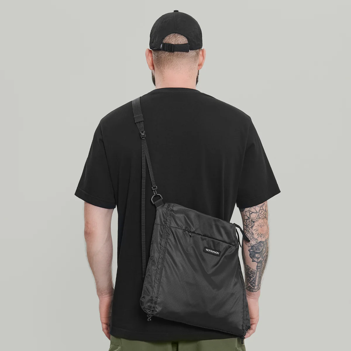 Lightweight Adjustable Length Bag Gen.1 RD-LALB_GEN.1 (SS25) BLACK - Image 8