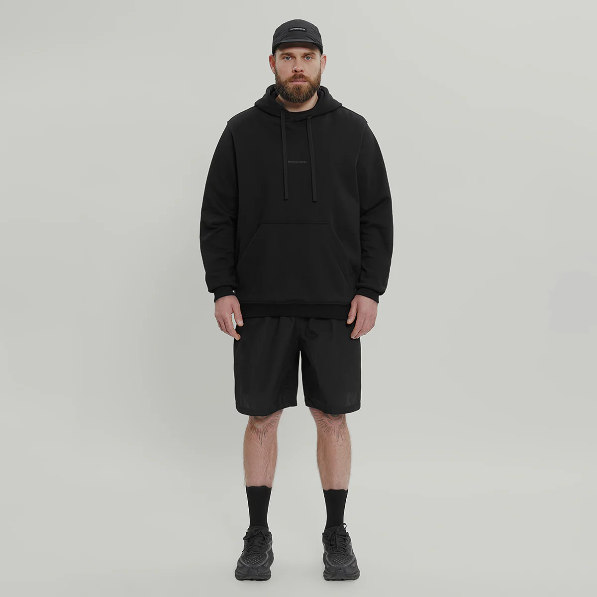 Lightweight Nylon Shorts With Airing Gen.1 RD-LNSWA_GEN.1 BLACK - Image 5