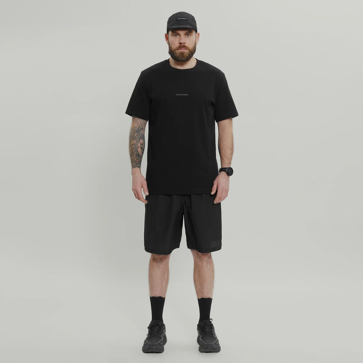 Lightweight Nylon Shorts With Airing Gen.1 RD-LNSWA_GEN.1 BLACK - Image 6