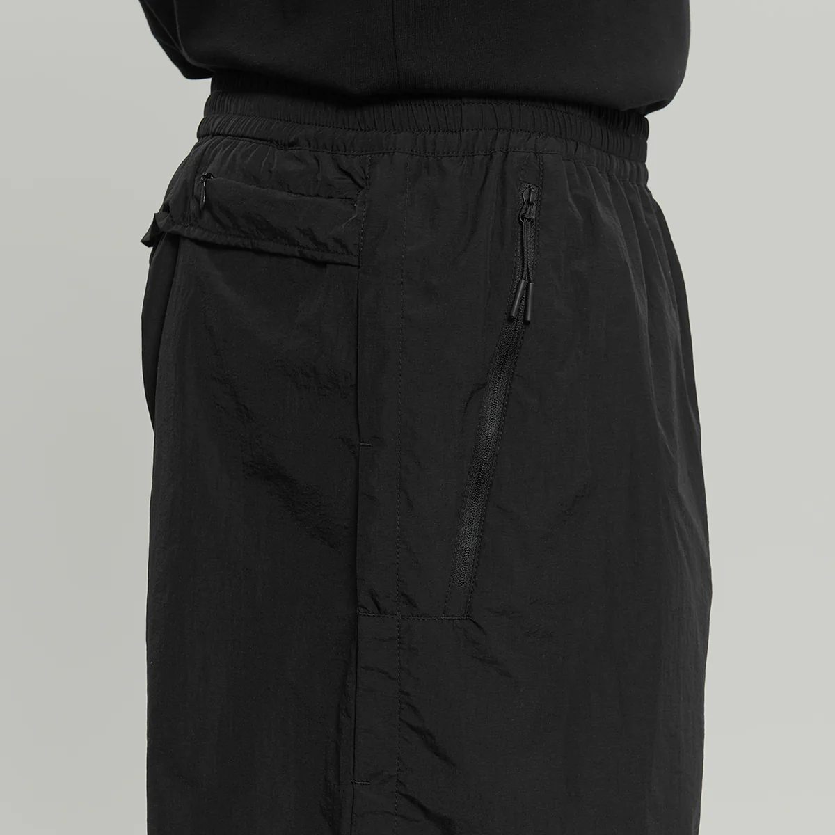 Lightweight Nylon Shorts With Airing Gen.1 RD-LNSWA_GEN.1 BLACK - Image 7