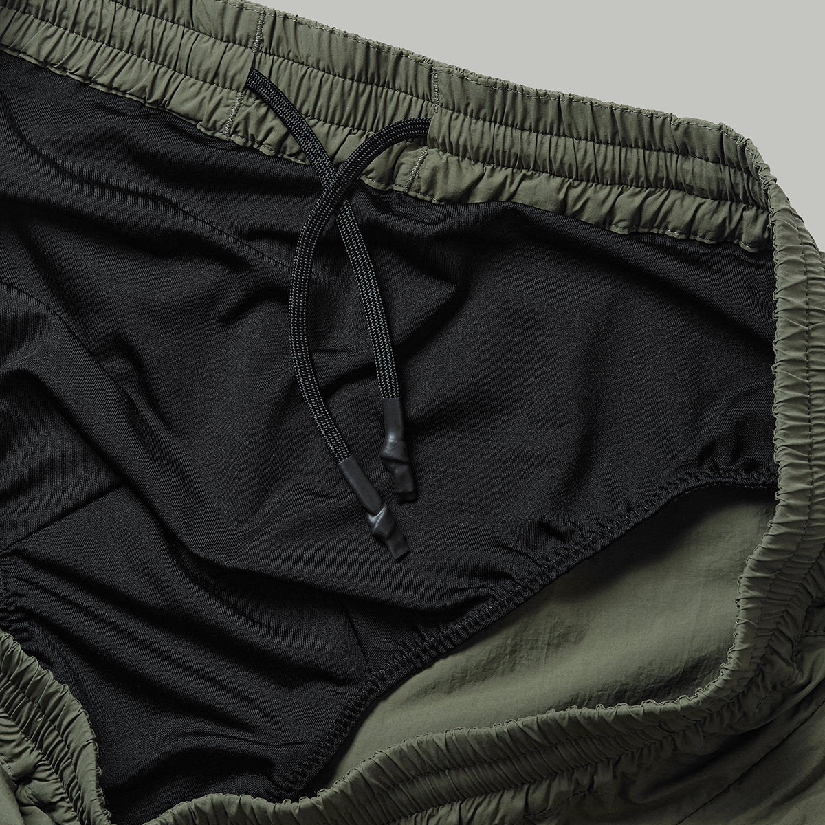 Lightweight Nylon Shorts With Airing Gen.1 RD-LNSWA_GEN.1 KHAKI - Image 10