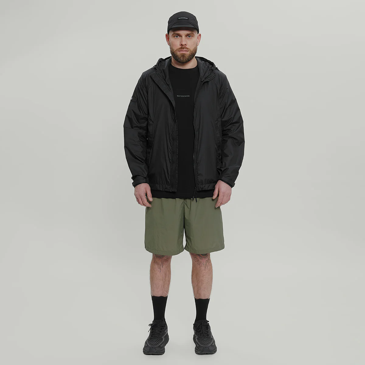 Lightweight Nylon Shorts With Airing Gen.1 RD-LNSWA_GEN.1 KHAKI - Image 5