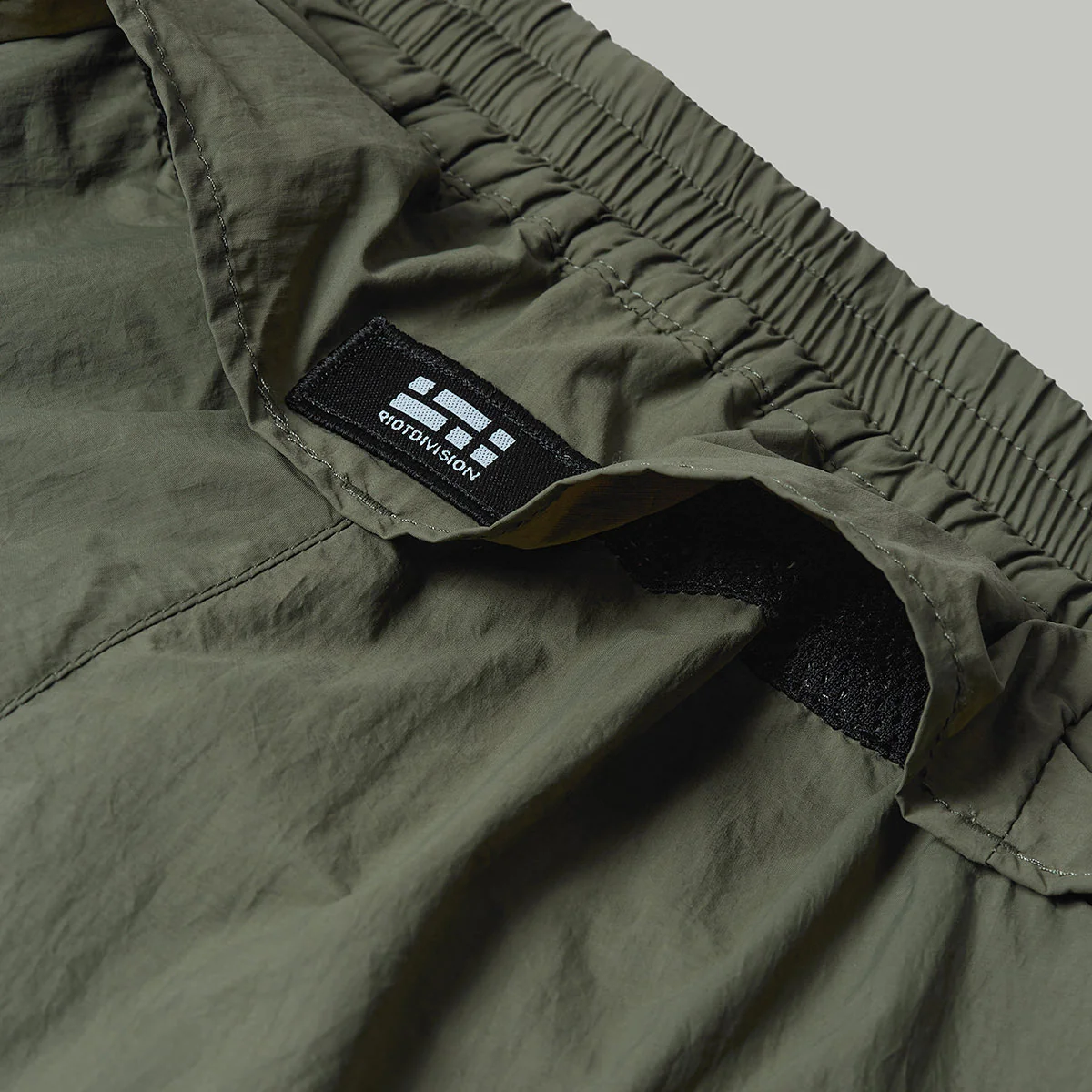 Lightweight Nylon Shorts With Airing Gen.1 RD-LNSWA_GEN.1 KHAKI - Image 9