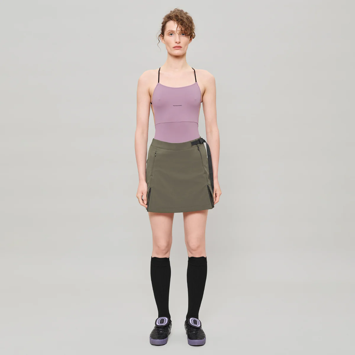 Tennis Inspired Skirt Gen.1 RD-TISKRT_GEN.1 BEIGE - Image 9
